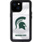 Michigan State University White Jersey iPhone 15 Waterproof Case